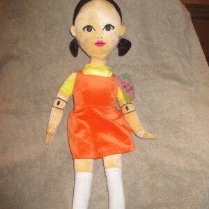 Netflix Squid Game Young Hee Plush Stuffed Doll 25" Tall NEW WITH TAGS